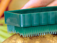fruits and vegetables cleaning brush